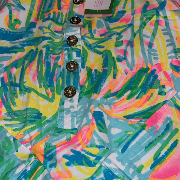 Lilly Pulitzer UPF 50+ Captain Popover in Multi Sea Salt & Sun Size Large NWT - Picture 5 of 10